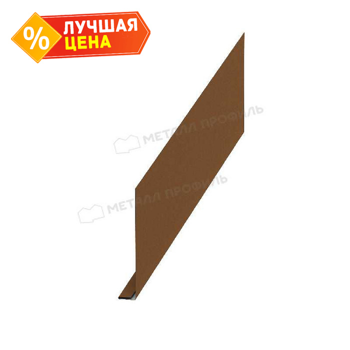 Планка карнизного свеса 250х50х2000 (PURMAN-20-Argillite-0.5)