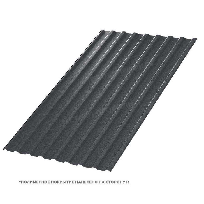 Профлист Металл Профиль МП-20 0,45 VikingMP® RAL 7024 Серый графит | B