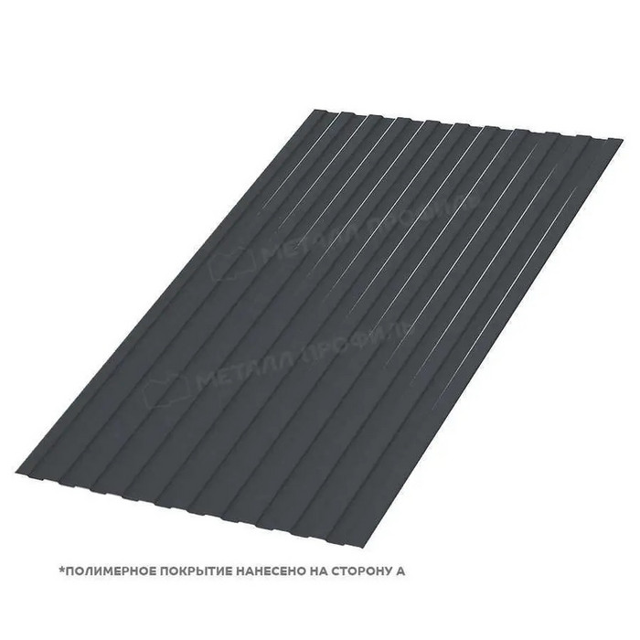Профлист Металл Профиль С-8 0,45 VikingMP® RAL 7024 Серый графит | B